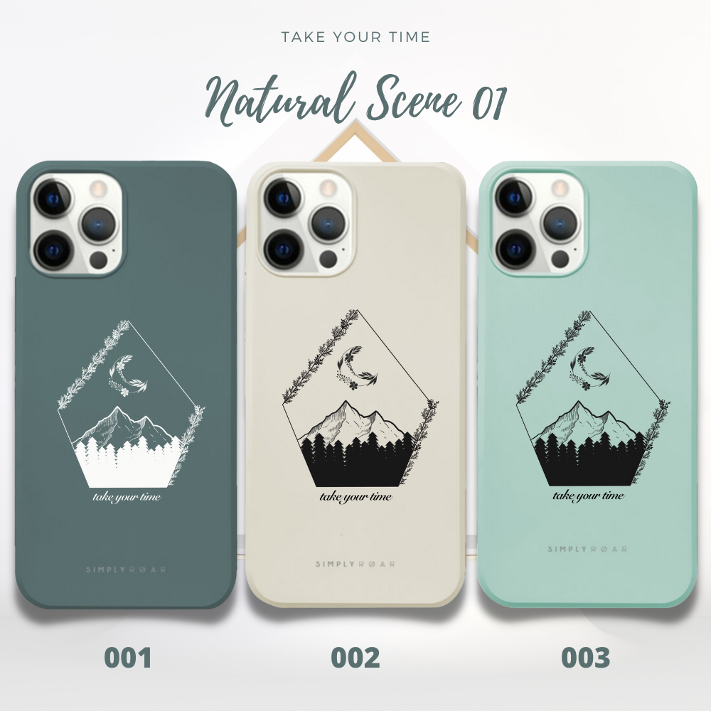 line graphic 手繪線條圖案 自然風景 iphone samsung 手機套 電話殼 phone case cover hk