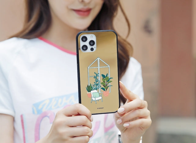 韓國代購 鏡殼 鏡面 手機殼 電話殼 反光鏡 mirror phone case