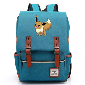 Pokemon Eevee Canvas Travel Backpack School Notebook Bag Bag Picky - demon eevee roblox