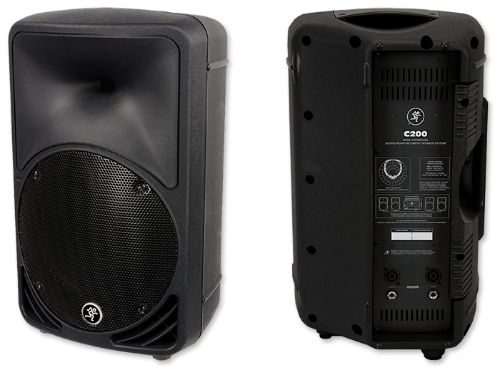 mackie c200 speakers