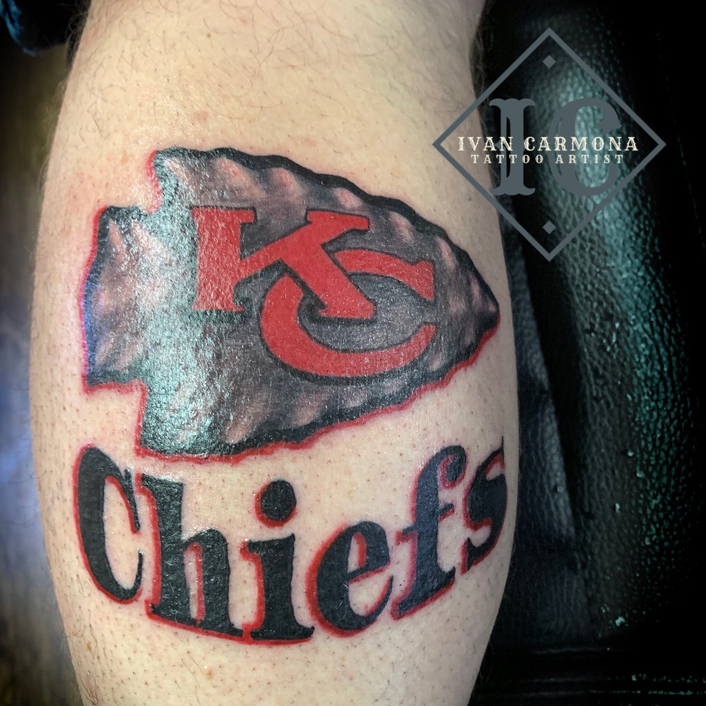 Tattoo uploaded by La Chispa  Kansas City Chiefs  Tattoodo