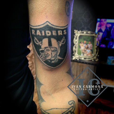 Angel on Twitter Love my new Raiders tattoo You saw CrosbyMaxx all  over Herbert tho LasVegasRaiders RaiderNation RaidersWin LVvsLAC  JustWinBaby raiders raiderstattoo httpstcoYlrZAV7lmU  Twitter