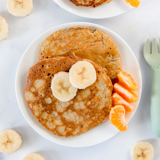 plant-based pancaked with else nutrition toddler formula