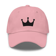 Classic Dad Hat | Black Crown Logo | Front | Queen City