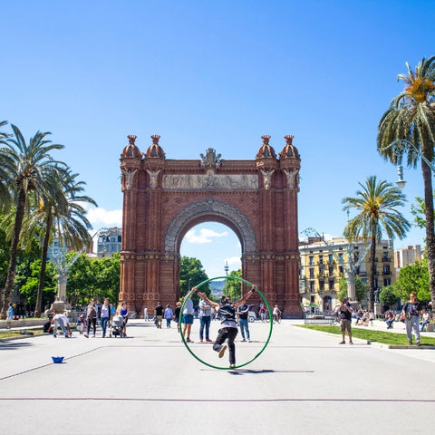 Barcelona arc de triumph