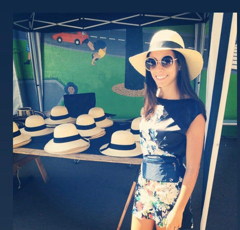 my first bondi market selling panama hats tolu australia