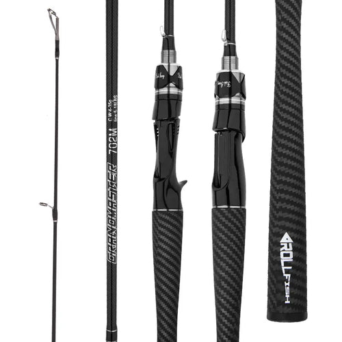 BUDEFO MAXIMUS Lure Fishing Rod 1.8m 2.1m 2.4m 2.7m 3.0m30T Carbon Spi –  Beef Baits