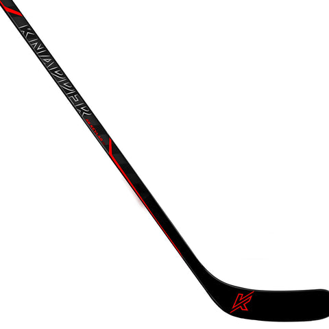 Knapper's 100% carbon street hockey stick close-up