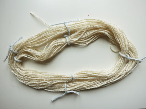 tied yarn hank