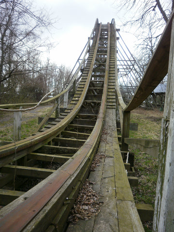 creepy old rollercoaster