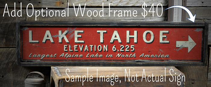 Bake Shop Rustic Wood Sign