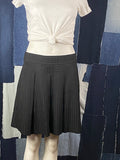 Chic by Jacob Pleated A-Line Mini Skirt Sz 8 NWT
