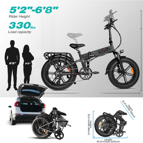 BackToModern Engine Pro Size guide ebike 