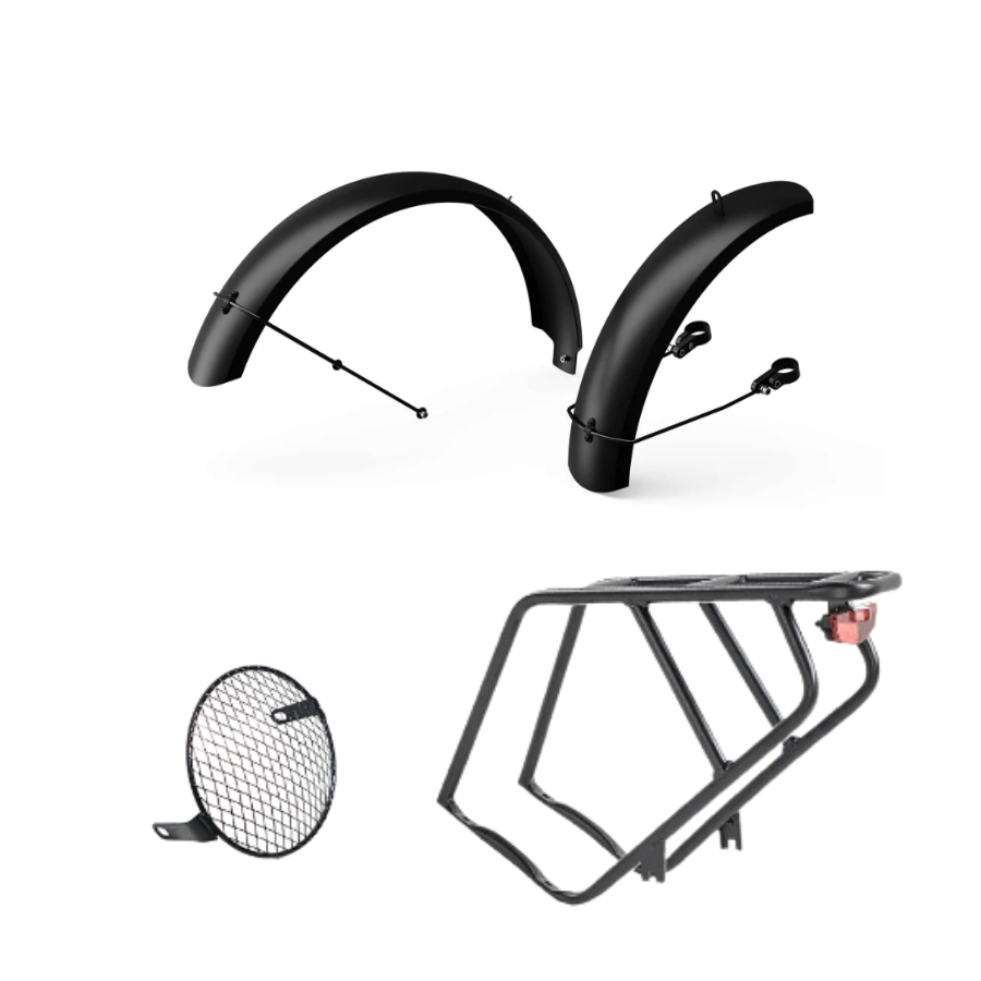 Revi Cheetah Bundle pack Rear Rack Fenders 