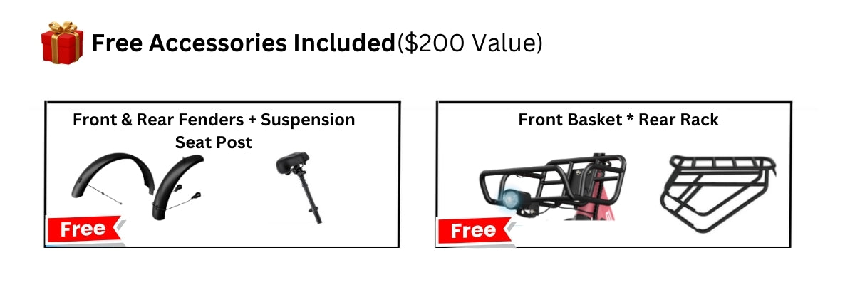 Free Accessories Included with L20 