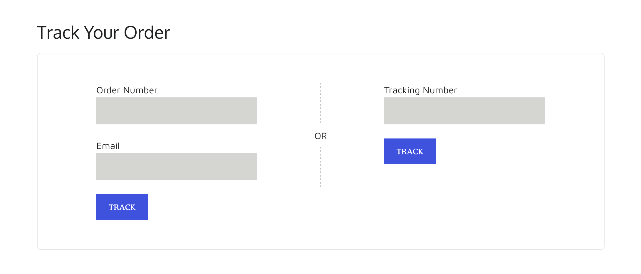 track you order  backtomodern