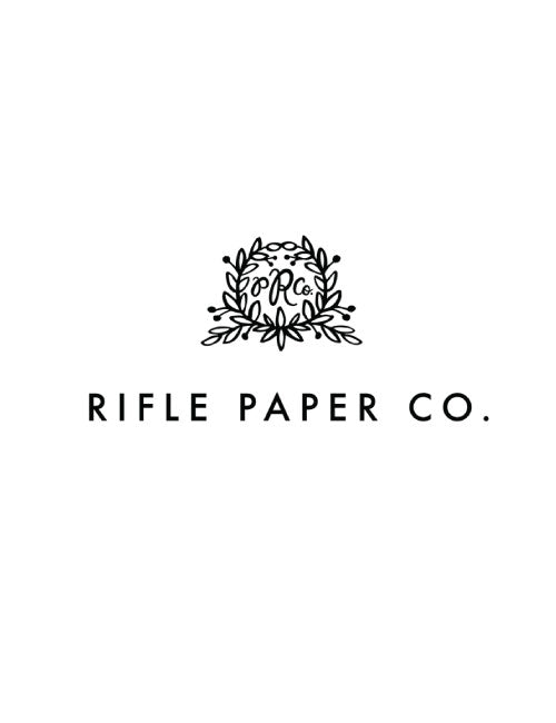 Rifle Paper Co. - Primavera - Citrus Floral - Black Canvas Fabric