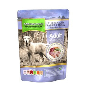 natures menu multipack dog pouches 8x300g