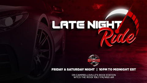 Late Night Ride Event Flyer