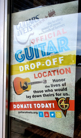 guitars for vets poster