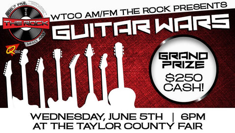 Guitar Wars Event Poster