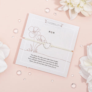 Mom Wish Bracelet - The Silver Dahlia