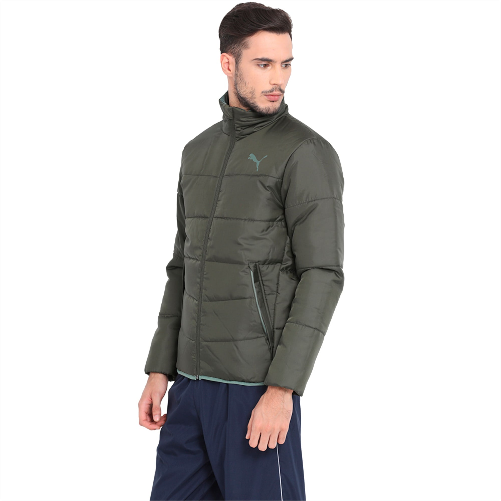 ess padded jacket puma black