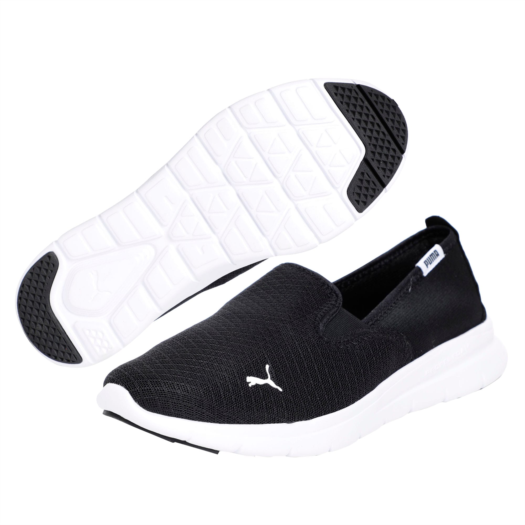 puma flex essential white