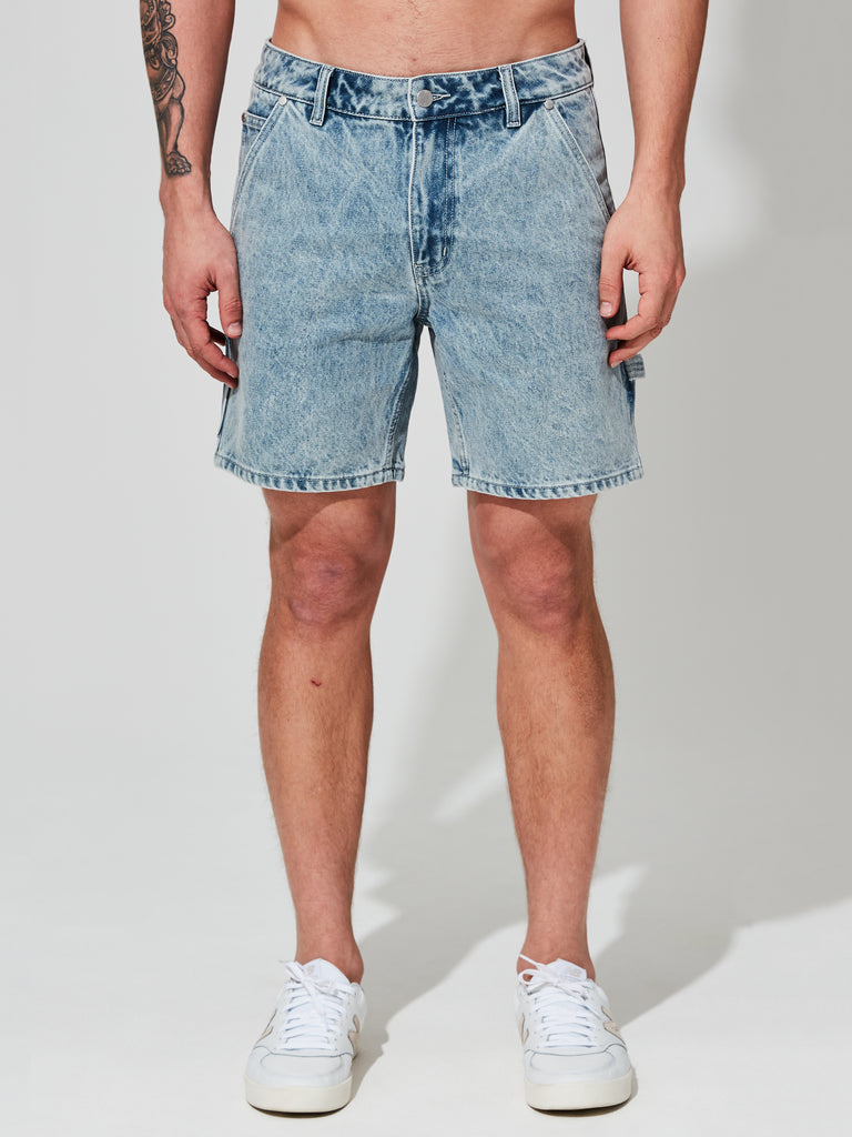 Denim Carpenter Shorts - Ready to Wear