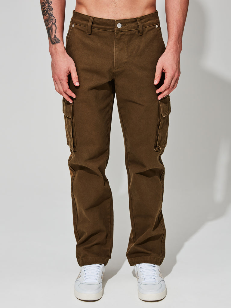 Boys Sergei Regular Fit Twill Cargo Pants - BN3C122093