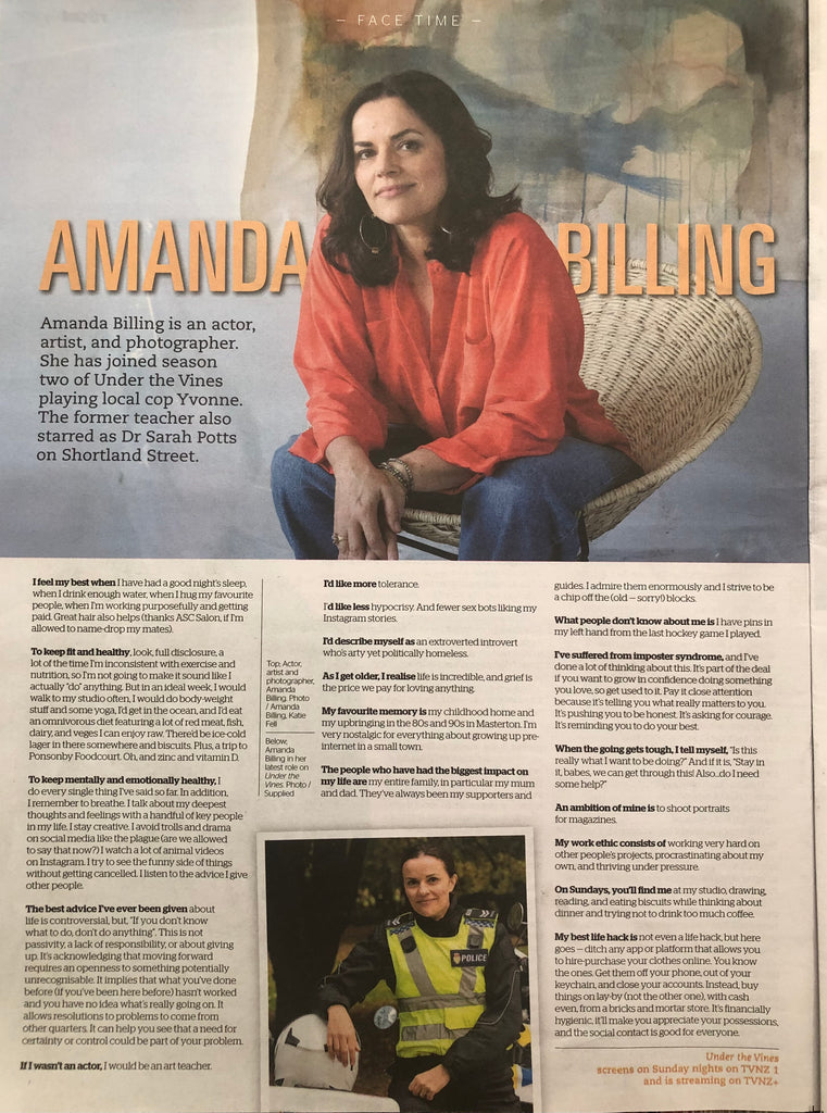 Amanda Billing's Reset magazine article Face Time Feb 2023