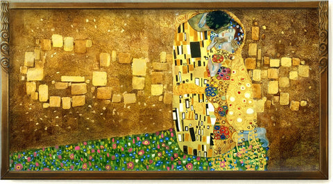 google doodle from Klimt's The Kiss 2012