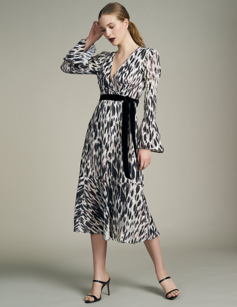 esme wrap dress