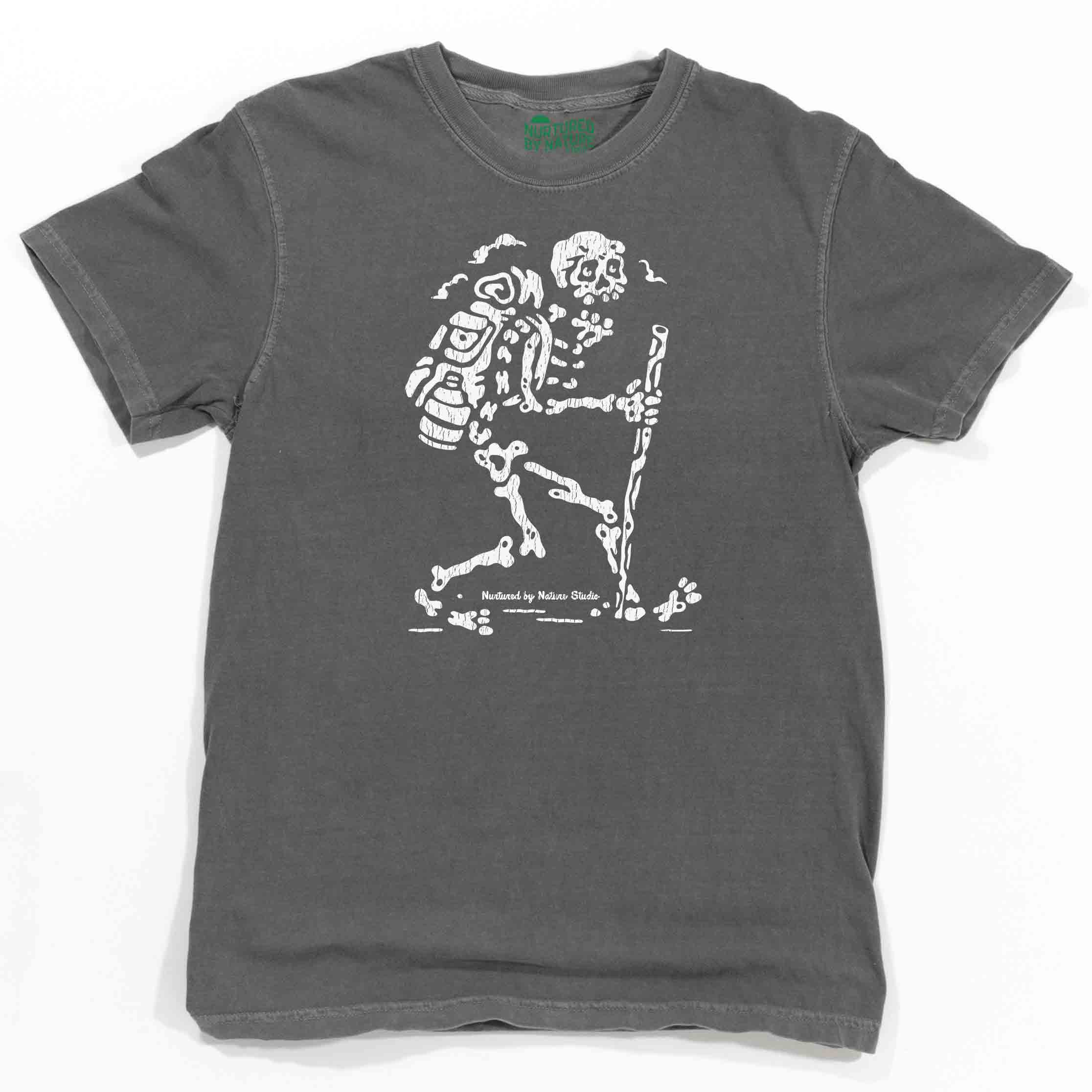 Death Valley Hiking Skeleton Graphic T-Shirt – Nurtured by Nature