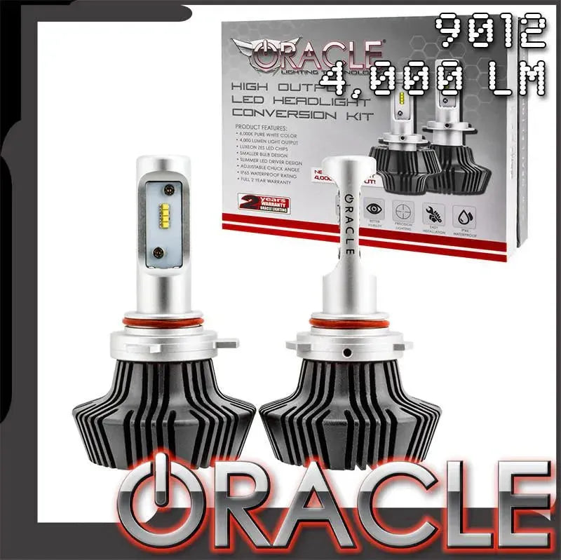 ORACLE Lighting 2015-2023 Dodge Challenger 9012 4,000+ Lumen LED Headlight Conversion Kit - High/Low Beam