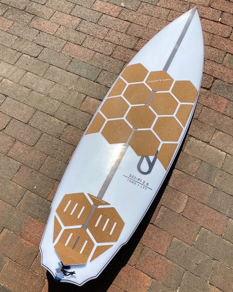Waxless Surfboard thanks to RSPro traction