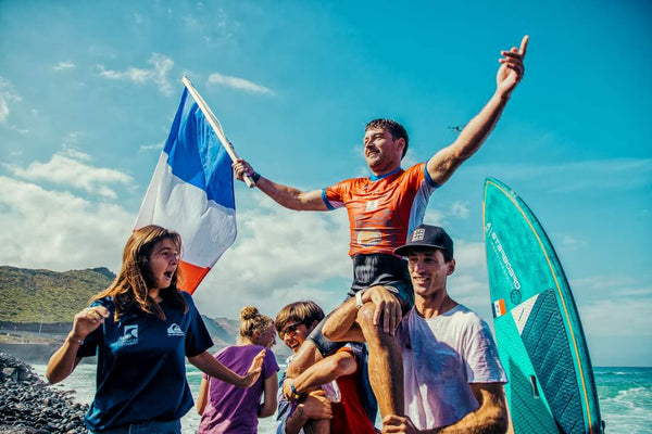 Benoit Carpentier winning in El Salvador