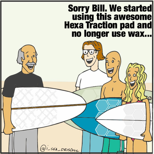 Sorry Bill, we no longer use wax anymore. We use HexaTraction