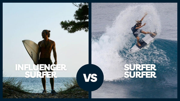 Influencer Surfer Vs Surfer Surfer