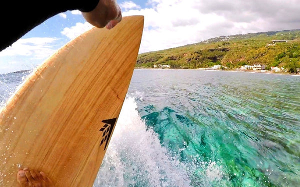 Ludovic Cafafa in Reunion. Surfer Couple life 2