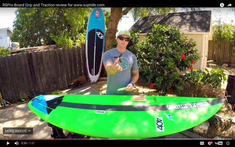 SUP Tide video review of the HexaTraction