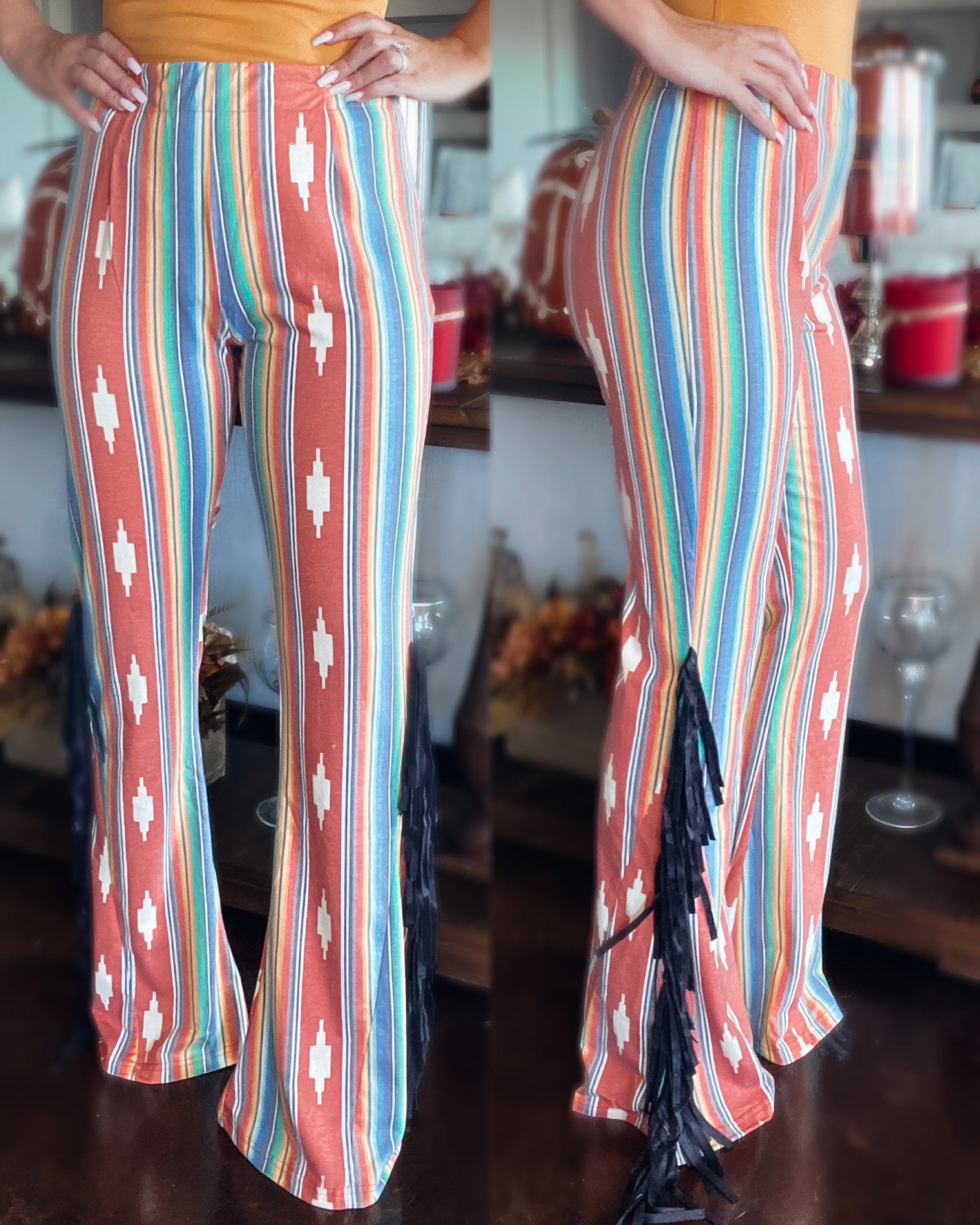 serape flare pants