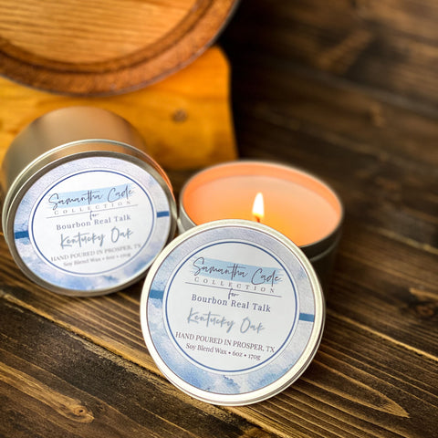 Manly Candles, Bourbon Real Talk