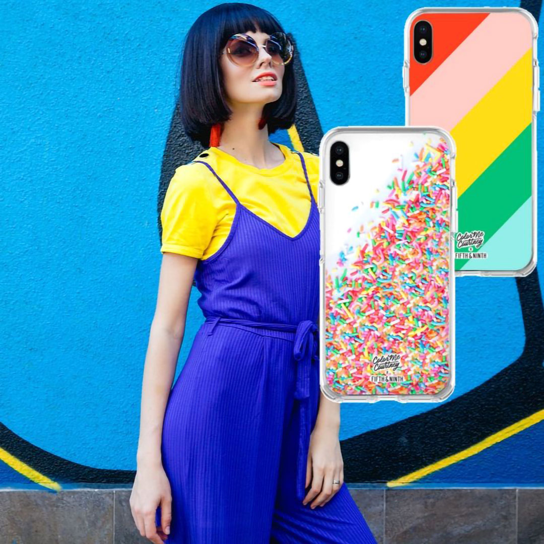 colorful rainbow phone cases