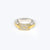 Sterling Silver Gold Plated Men's Watch Ring