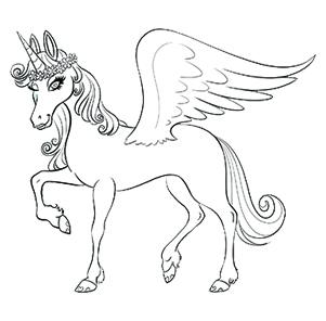 Unicorn Adopt Me Pet Coloring Pages