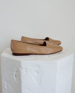 Vintage tan leather loafers // 8.5 (2295)