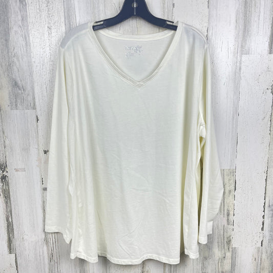 Top Long Sleeve By Terra & Sky Size: 4x