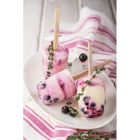 Blueberry Ice Cream Candles