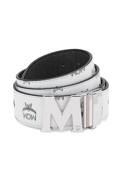 MCM Belt - Red Belts, Accessories - W3048936